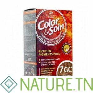 3 CHENES COLOR & SOIN COLORATION BLOND DORE CUIVRE 7GC