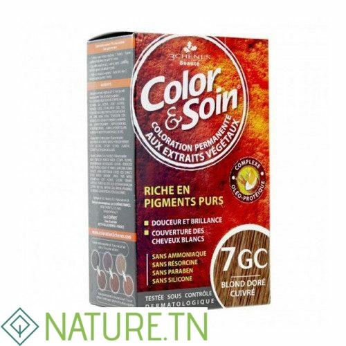 3 CHENES COLOR & SOIN COLORATION BLOND DORE CUIVRE 7GC 1 3 CHENES COLOR & SOIN COLORATION BLOND DORE CUIVRE 7GC 1