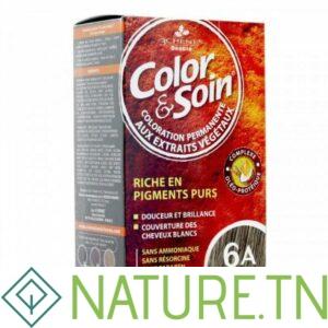 3 CHENES COLOR & SOIN COLORATION BLOND FONCE CENDRE 6A