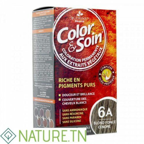 3 CHENES COLOR & SOIN COLORATION BLOND FONCE CENDRE 6A 3 3 CHENES COLOR & SOIN COLORATION BLOND FONCE CENDRE 6A