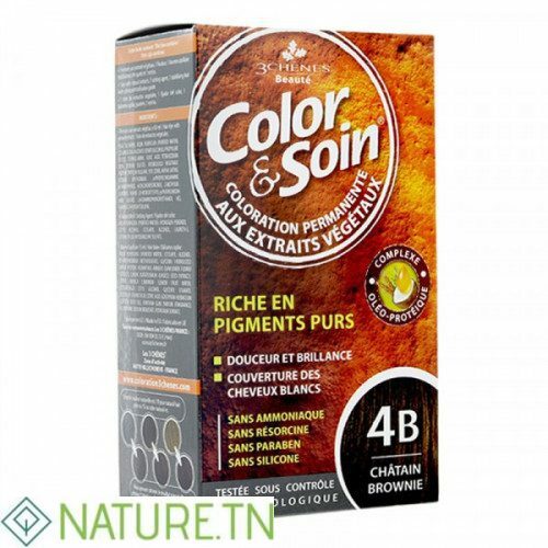 COLOR & SOIN COLORATION CHATAIN BROWNIE 4B