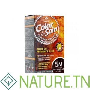 3 CHENES COLOR & SOIN COLORATION CHATAIN CLAIR ACAJOU 5M