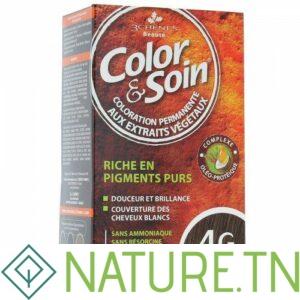3 CHENES COLOR & SOIN COLORATION CHATAIN DORE 4G