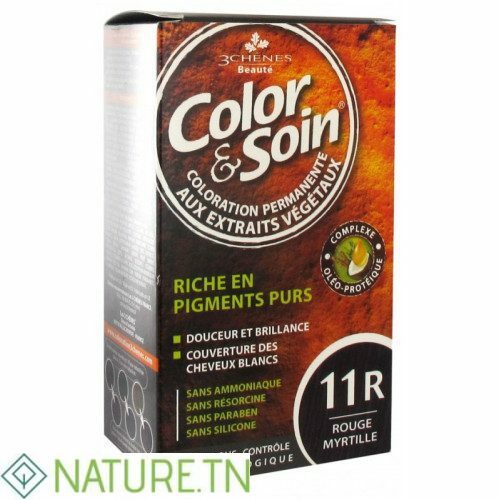 3 CHENES COLOR & SOIN COLORATION ROUGE MYRTILLE 11R 2