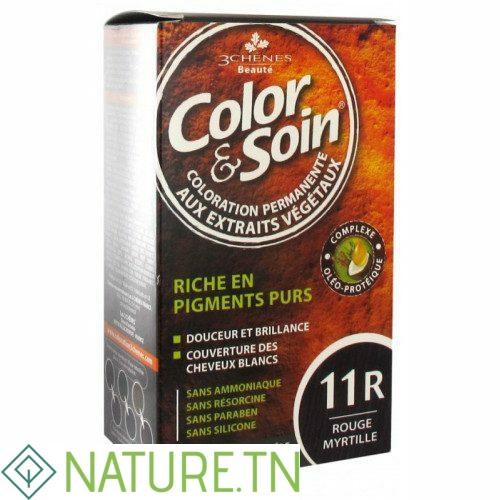 3 CHENES COLOR & SOIN COLORATION ROUGE MYRTILLE 11R 3 3 CHENES COLOR & SOIN COLORATION ROUGE MYRTILLE 11R