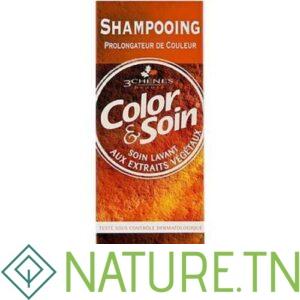COLOR & SOIN SHAMPOING CHEVEUX COLORES FONCES 250ML