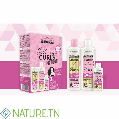COSMALINE COSMAL CURE PROFESSIONAL KIT OH MY CURLS METHOD 1