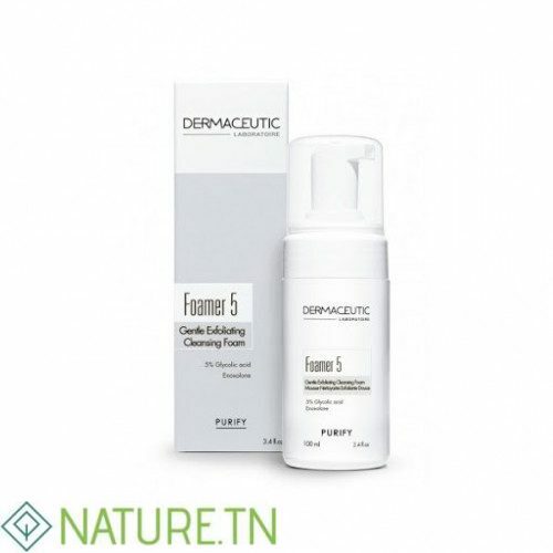 DERMACEUTIC FOAMER 5 MOUSSE NETTOYANTE EXFOLIANTE DOUCE 100ML 1