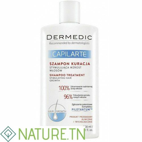 DERMEDIC CAPILARTE SHAMPOOING ANTI CHUTE ET REPOUSSE 300 ML 2 DERMEDIC CAPILARTE SHAMPOOING ANTI CHUTE ET REPOUSSE 300 ML 2