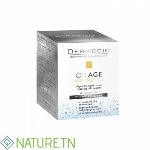 DERMEDIC OILAGE CREME DE NUIT REPARATRICE ANTI-AGE 50ML 2