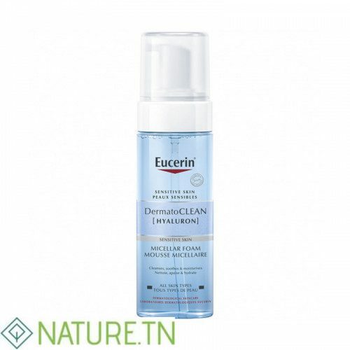 EUCERIN DERMATOCLEAN MOUSSE MICELLAIRE 150ML 1