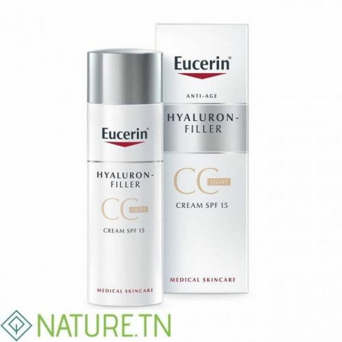 EUCERIN HYALURON FILLER CC CREAM LIGHT SPF15 50ML 1