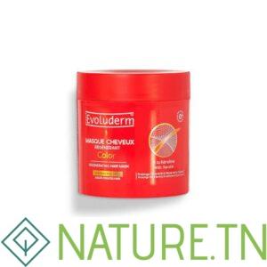 EVOLUDERM MASQUE CHEVEUX REGENERANT COLOR 500 ML