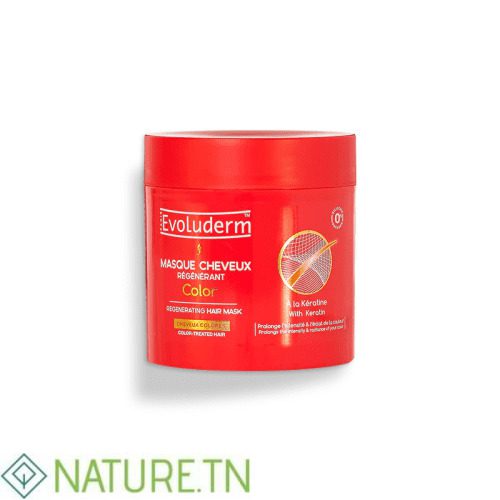 EVOLUDERM MASQUE CHEVEUX REGENERANT COLOR 500 ML 2 EVOLUDERM MASQUE CHEVEUX REGENERANT COLOR 500 ML 2