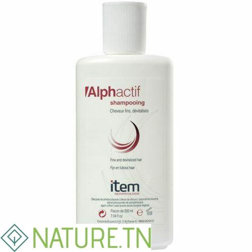 ITTEM ALPHACTIF SHAMPOOING TONIFIANT 200ML 2 ITTEM ALPHACTIF SHAMPOOING TONIFIANT 200ML 2