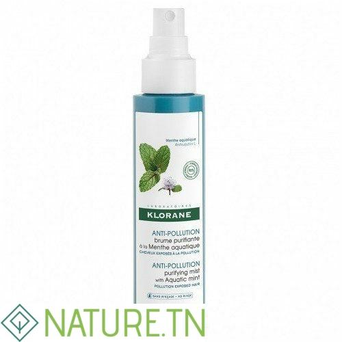 KLORANE ANTI POLLUTION BRUME PURIFIANTE A LA MENTHE AQUATIQUE 100ML 2 KLORANE ANTI POLLUTION BRUME PURIFIANTE A LA MENTHE AQUATIQUE 100ML 2