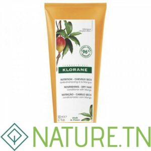 KLORANE BAUME APRES SHAMPOOING AU BEURRE DE MANGUE, 200ML