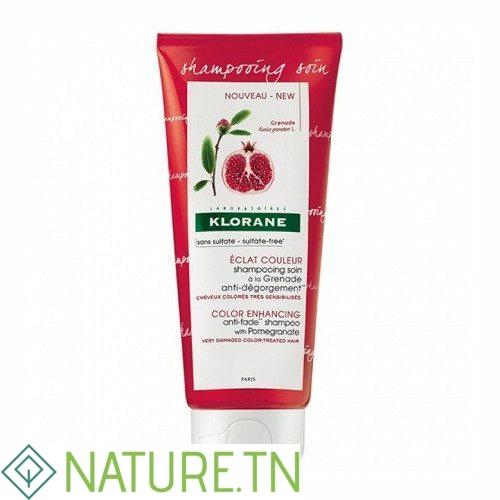 KLORANE GRENADE SHAMPOOING SOIN ECLAT COULEUR 200ML 3 KLORANE GRENADE SHAMPOOING SOIN ECLAT COULEUR 200ML