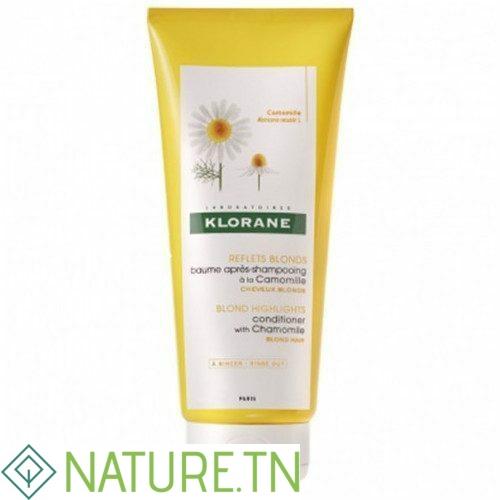 KLORANE REFLETS BLONDS BAUME APRES-SHAMPOOING CAMOMILLE CHEVEUX BLONDS 200ML 3 KLORANE REFLETS BLONDS BAUME APRES-SHAMPOOING CAMOMILLE CHEVEUX BLONDS 200ML