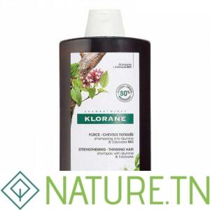 KLORANE SHAMPOOING FORTIFIANT A LA QUININE ET VITAMINE B 400ML