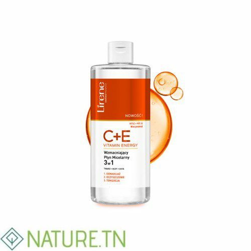 LIRENE C+E VITAMIN ENERGY EAU MICELLAIRE 3 EN 1 400ML 2