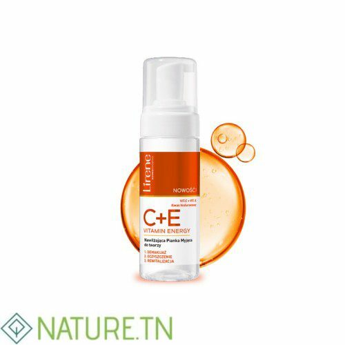 LIRENE C+E VITAMIN ENERGY MOUSSE NETTOYANTE 150ML 2