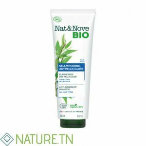 NAT&NOVE BIO SHAMPOOING ANTIPELLICULAIRE A L’EXTRAIT DE SAULE 250ML