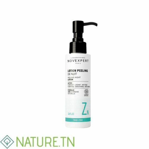 NOVEXPERT LOTION PEELING NUIT TRIO ZINC 115ML 2