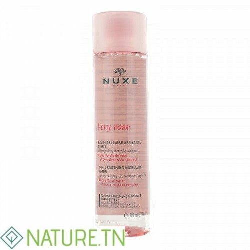 NUXE VERY ROSE EAU MICELLAIRE APAISANTE 3EN1 200ML 1