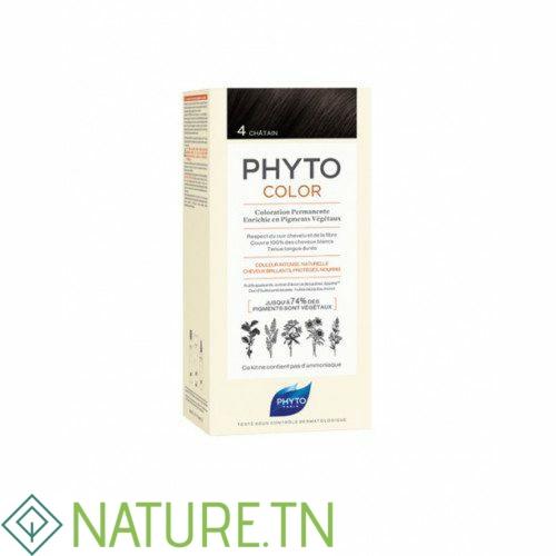 PHYTO PHYTOCOLOR COULEUR SOIN 4 CHATAIN 2 PHYTO PHYTOCOLOR COULEUR SOIN 4 CHATAIN 2