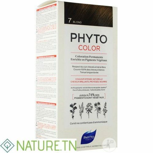 PHYTO PHYTOCOLOR COULEUR SOIN 7 BLONDE 1 KIT 1