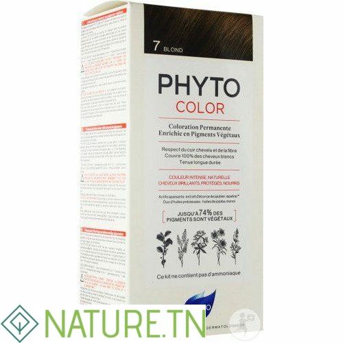 PHYTO PHYTOCOLOR COULEUR SOIN 7 BLONDE 1 KIT 2 PHYTO PHYTOCOLOR COULEUR SOIN 7 BLONDE 1 KIT 2
