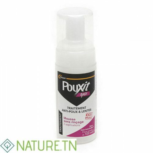 POUXIT EASY MOUSSE SANS RINCAGE ANTI-POUX&LENTES 100ML 3 POUXIT EASY MOUSSE SANS RINCAGE ANTI-POUX&LENTES 100ML