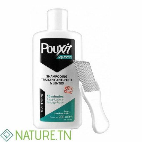 POUXIT SHAMPOOING TRAITANT ANTI-POUX&LENTES 200ML 1