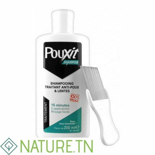 POUXIT SHAMPOOING TRAITANT ANTI-POUX&LENTES 200ML 2 POUXIT SHAMPOOING TRAITANT ANTI-POUX&LENTES 200ML 2