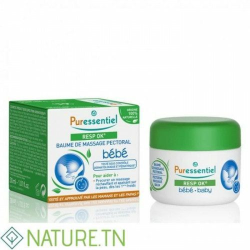 PURESSENTIEL BAUME DE MASSAGE PECTORAL POUR BEBE 30ML 1