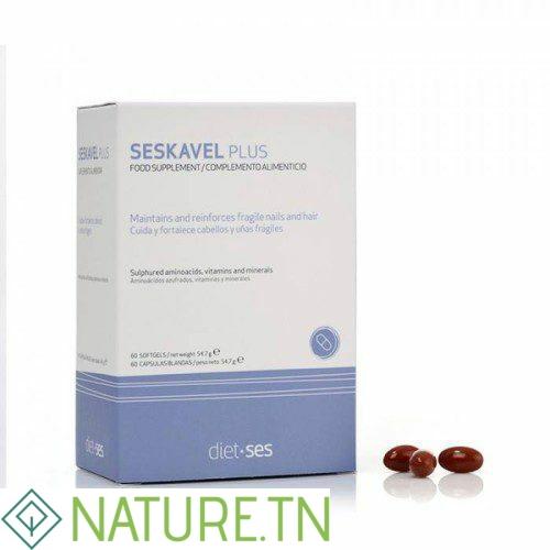 SESDERMA SESKAVEL PLUS 60 CAPSULES 3 SESDERMA SESKAVEL PLUS 60 CAPSULES