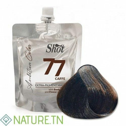 SHOT MASK EXTRA PIGMENT CAFE 77 200ML 2