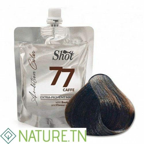 SHOT MASK EXTRA PIGMENT CAFE 77 200ML 3 SHOT MASK EXTRA PIGMENT CAFE 77 200ML