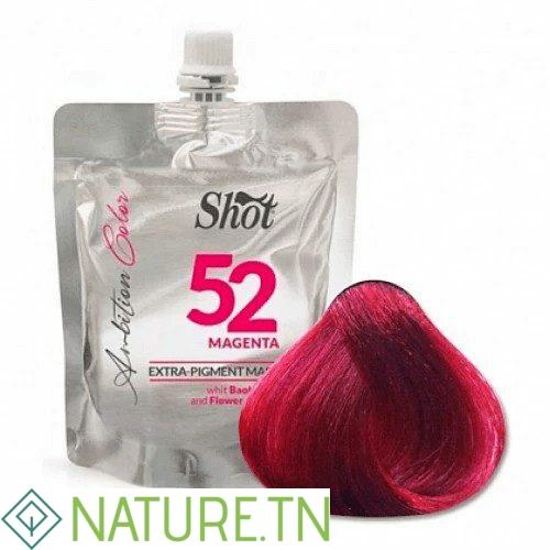 SHOT MASK EXTRA PIGMENT MAGENTA 52, 200ML 3 SHOT MASK EXTRA PIGMENT MAGENTA 52, 200ML