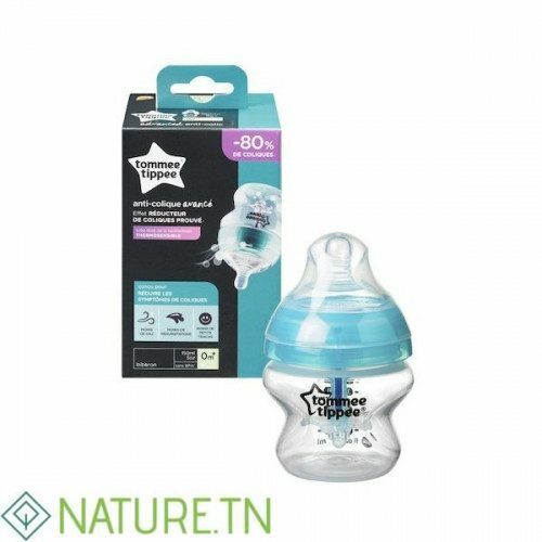 TOMMEE TIPPEE BIBERON ADVANCED ANTI-COLIQUE TURQUOISE 0M+ 150ML 2