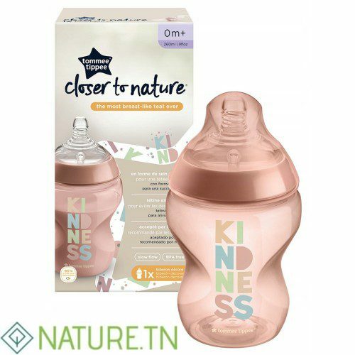 TOMMEE TIPPEE CLOSER TO NATURE BIBERON KINDNESS 260 ML 2