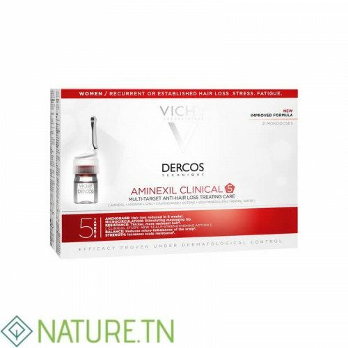 VICHY DERCOS AMINEXIL CLINICAL 5 FEMME 21 AMPOULES 2