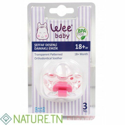 WEE BABY SUCETTE DECOREE 18+M 838 2