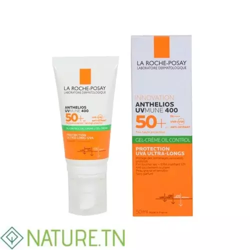 LA ROCHE POSAY ANTHELIOS UVMUNE 400 OIL CONTROL GEL CREME INVISIBLE SPF50+ 50ML 1