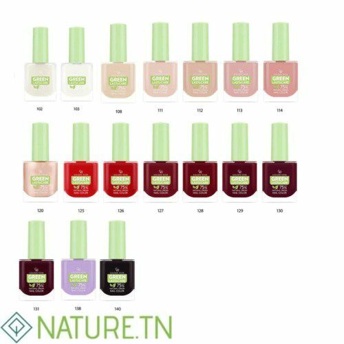 GOLDEN ROSE GREEN LAST & CARE NAIL COLOR 10.2ML 1