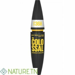MAYBELLINE NEW YORK MASCARA THE COLOSSAL WATERPROOF 36H NOIR
