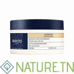PHYTO NUTRITION MASQUE ULTRA NOURRISSANT CHEVEUX SECS ET TRES SECS 200ML