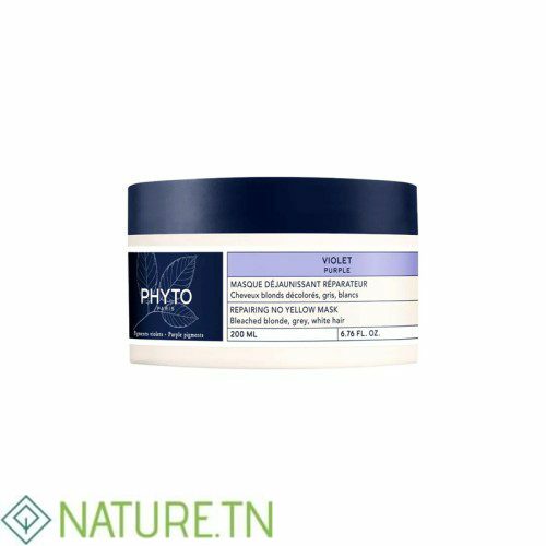 PHYTO VIOLET MASQUE DEJAUNISSANT REPARATEUR 200ML 1