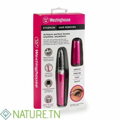 WESTINGHOUSE EPILATEUR DE SOURCILS A PILES 1